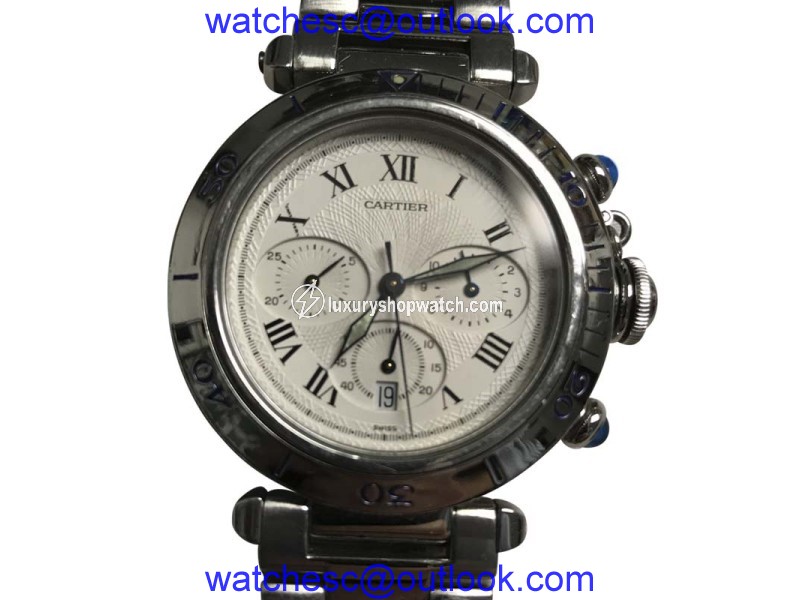Cartier De Pasha 1050 Stainless Steel 38mm Watch Cartier