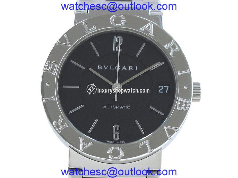 Bulgari BB33SSAUTO Stainless Steel Automatic 33mm Mens Watch Bulgari