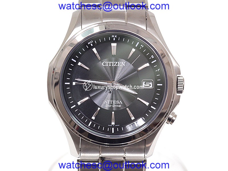 Citizen Attesa ATD53-2973 Titanium Quartz 42mm Mens Watch Citizen