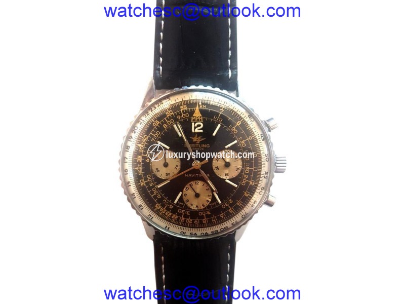 Breitling Navitimer Stainless Steel Chronograph Vintage 41mm Mens Watch Breitling