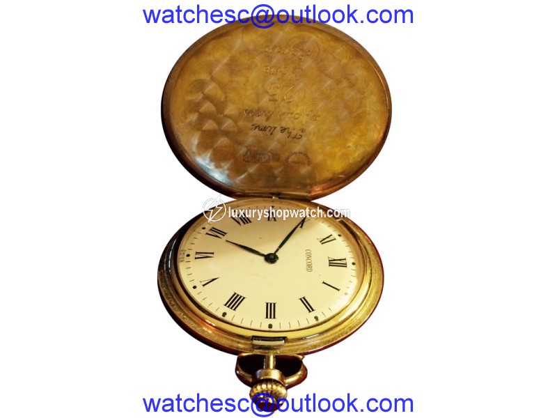 Concord Immaculate Vintage14K Gold Pocket Watch Concord