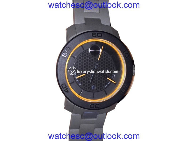 Movado Mens Bold 3600098 Black Stainless Steel Swiss Quartz Watch Movado