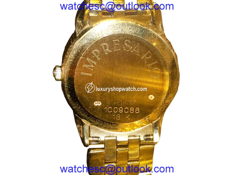 Concord Yellow Gold with Diamond Bezel Watch Concord
