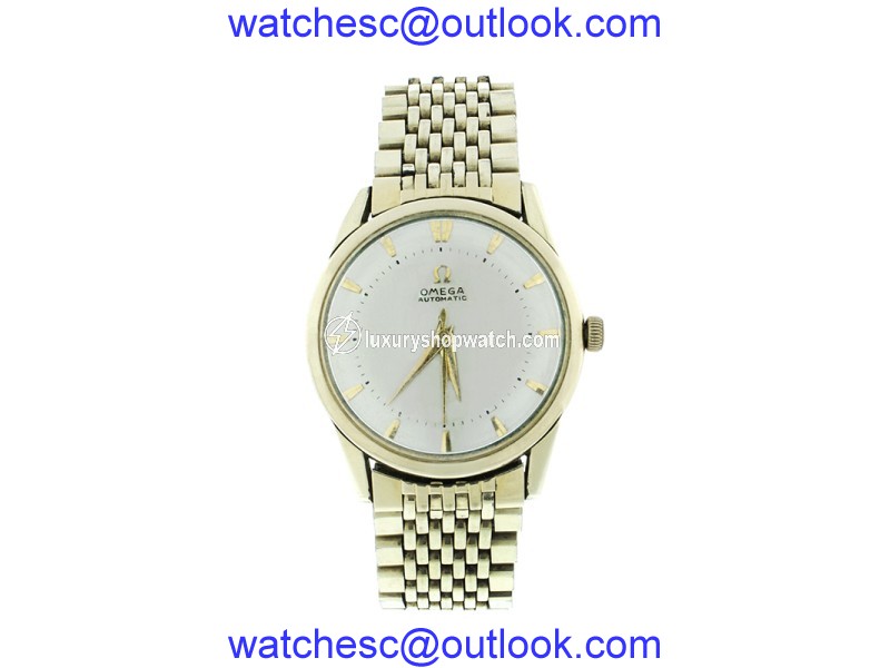 Omega Automatic Gold Filled Mens Vintage 1950s Watch Omega
