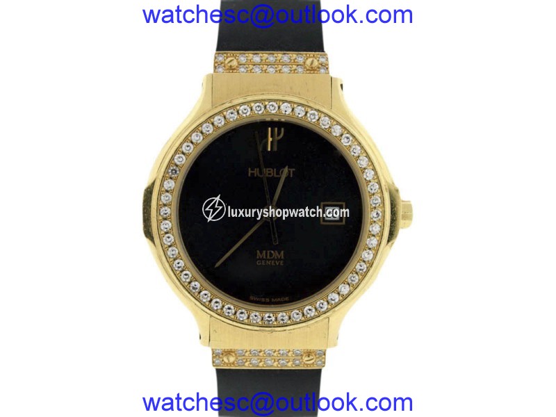 Hublot Classic Elegant 18K Yellow Gold Diamond 28mm Watch Hublot