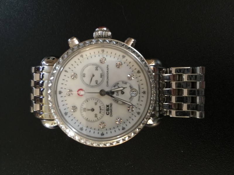 Michele CSX MW03M01A1046 Mother Of Pearl Womens Watch Michele