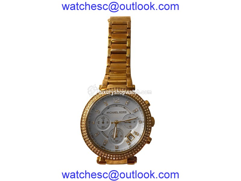 Michael Kors Parker MK5354 Gold-Tone Stainless Steel 39mm Watch Michael Kors