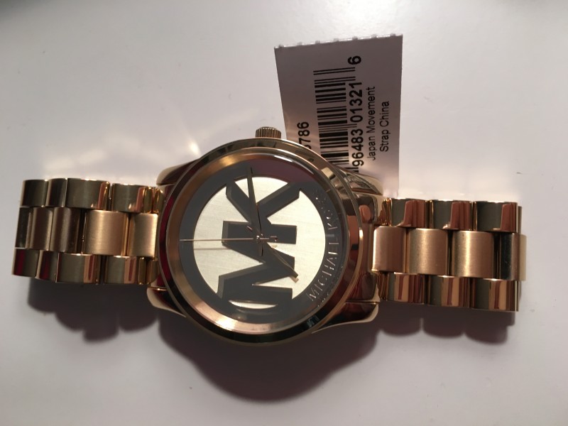 Michael Kors MK5786 Gold Tone Stainless Steel 38mm Watch Michael Kors