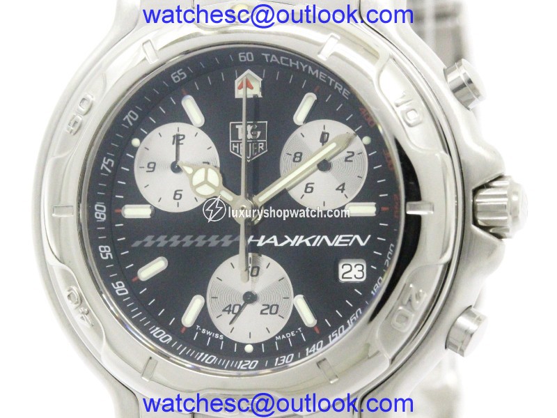 Tag Heuer 6000 CH1114 Stainless Steel Quartz 40mm Mens Watch Tag Heuer