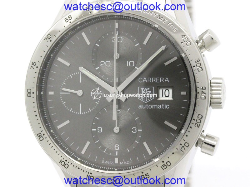 Tag Heuer Carrara CV201AA Stainless Steel Automatic 41mm Mens Watch Tag Heuer