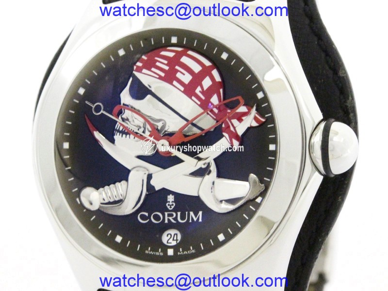 Corum Bubble 082.150.20 Stainless Steel Automatic 45mm Mens Watch Corum