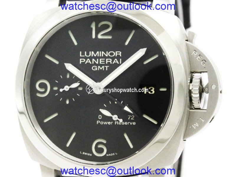 Panerai Luminol PAM00321 Stainless Steel / Leather Automatic 44mm Mens Watch Panerai