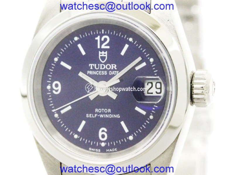 Tudor Princess Oyster Date 92400N Stainless Steel Automatic 25mm Womens Watch Tudor