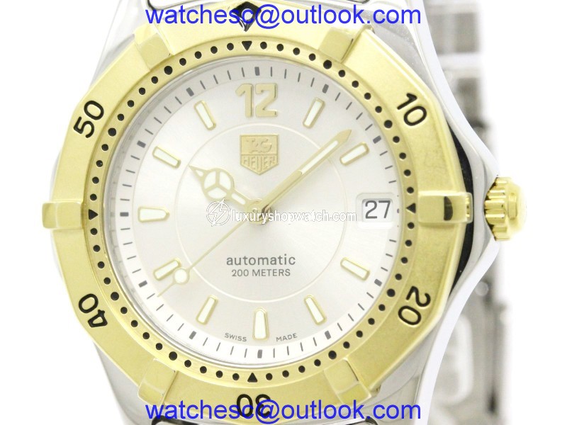 Tag Heuer 2000 WK2121 Gold Plated Stainless Steel Automatic 37mm Mens Watch Tag Heuer