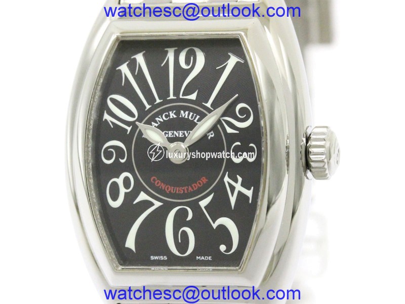 Franck Muller Conquistador 8005LQZ Stainless Steel Quartz 28mm Womens Watch Franck Muller