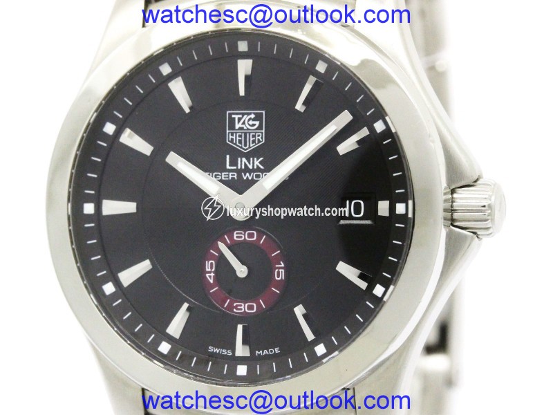 Tag Heuer Link Tiger Woods WJ2110 Stainless Steel Automatic 39mm Mens Watch Tag Heuer