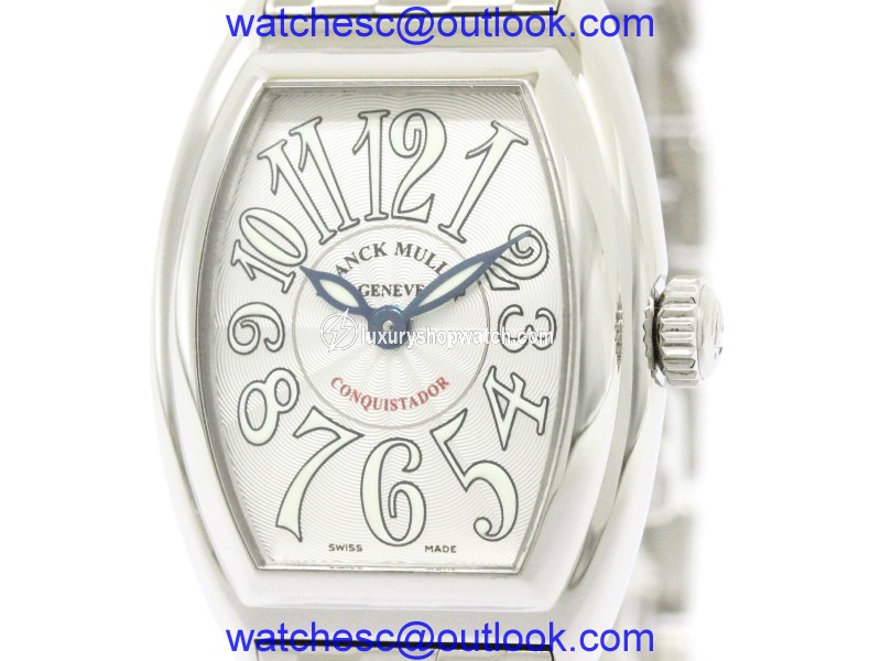 Franck Muller Conquistador 8005LQZ Stainless Steel Quartz 28mm Womens Watch Franck Muller
