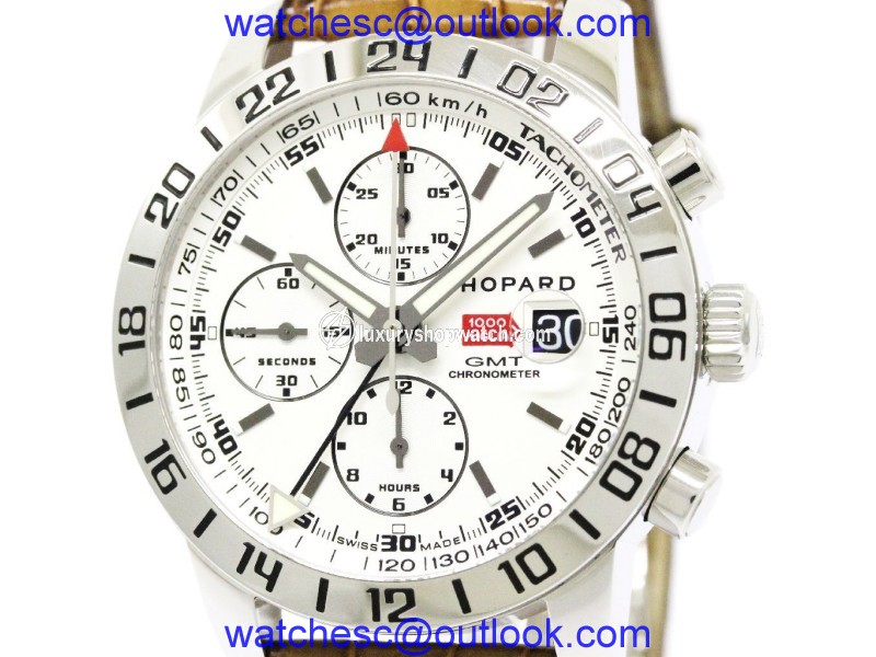 Chopard Mille Miglia 8992 Stainless Steel / Leather Automatic 42mm Mens Watch Chopard