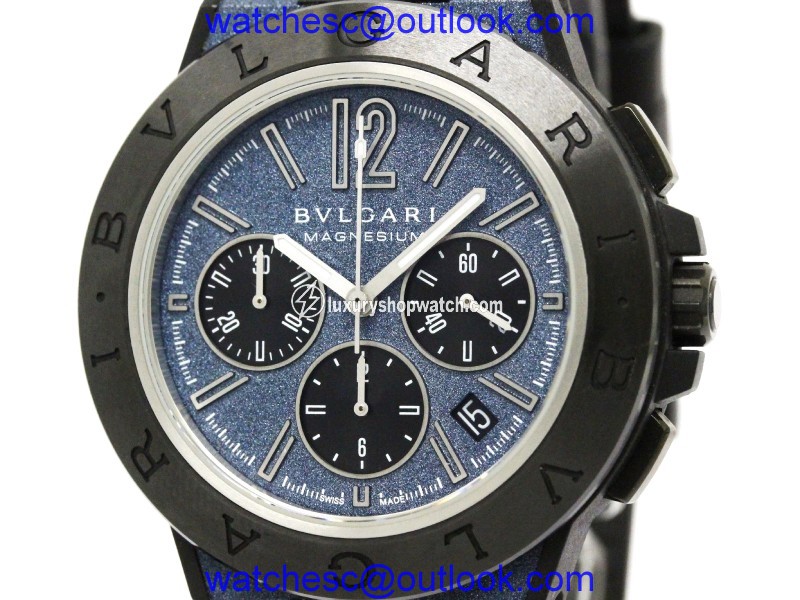 Bulgari Diagono ADG42SMCCH Ceramic / Magnesium / Rubber Automatic 42mm Mens Watch Bulgari