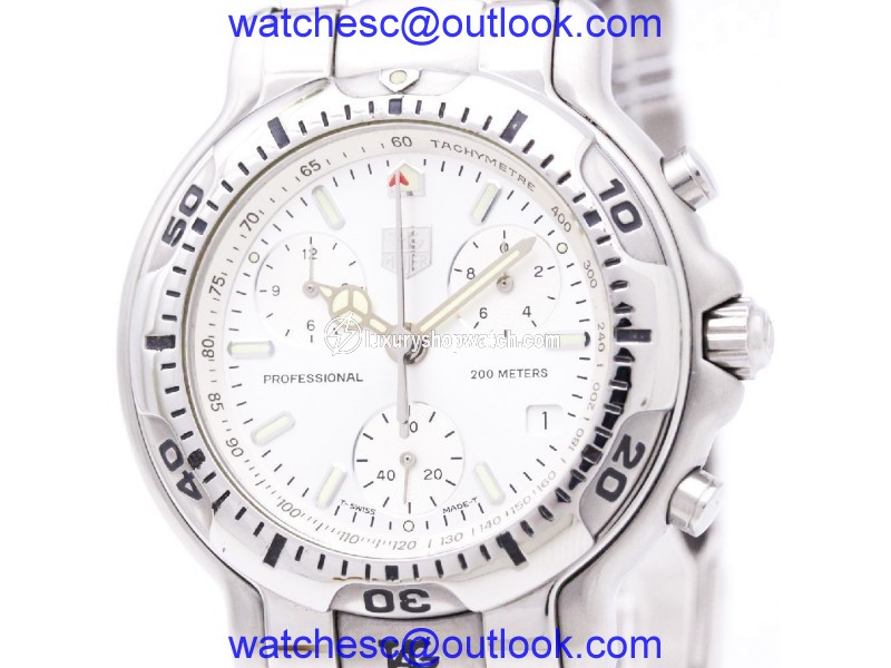 Tag Heuer 6000 CH1110 Stainless Steel 40mm Mens Watch Tag Heuer