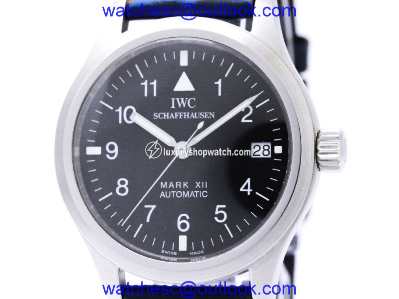 IWC IW324101 Stainless Steel & Rubber Automatic 36mm Mens Watch IWC