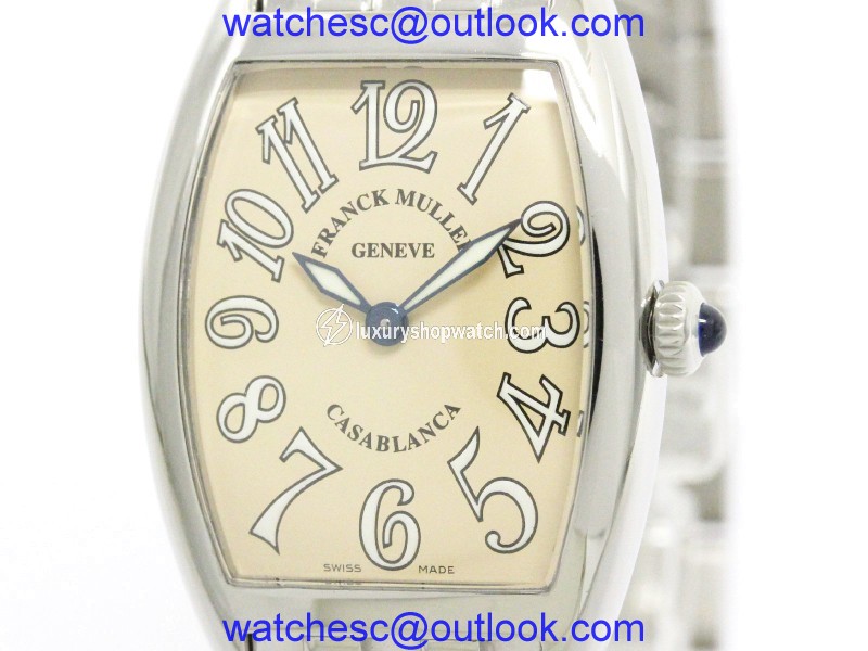 Frank Muller Casablanca 1752 QZ Stainless Steel Quartz 25mm Womens Watch Frank Muller