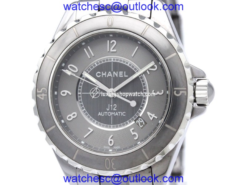 Chanel J12 H2934 Automatic Titanium Ceramic Mens Watch Chanel