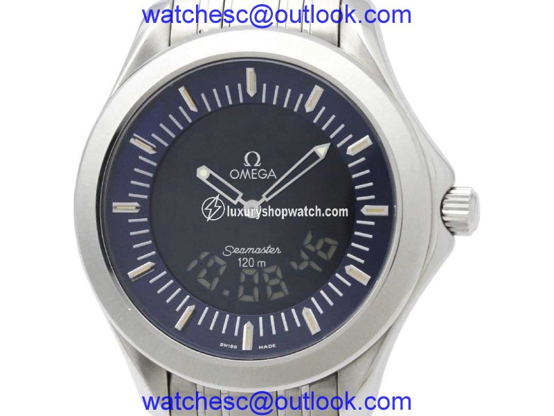 Omega Seamaster Quartz Stainless Steel Men's Sports Watch 2521.81