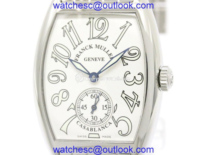 Franck Muller Casablanca 7500 S6 Stainless Steel Manual 29mm Womens Watch Franck Muller