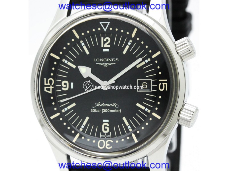 Longines Legend Diver L3.674.4 Stainless Steel Automatic 42mm Mens Watch L3.674.4 Longines