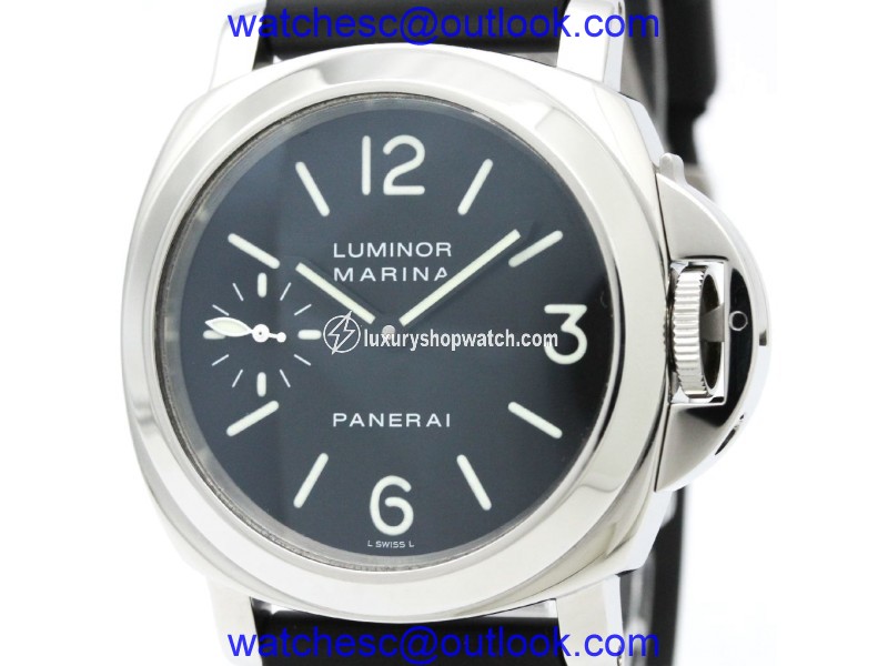 Panerai Luminor PAM00111 Stainless Steel & Rubber Manual 44mm Mens Watch Panerai