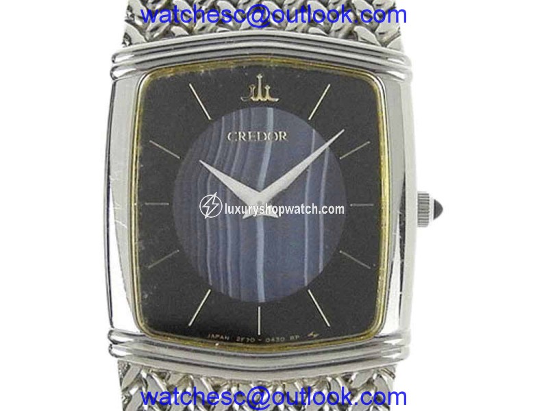 Seiko Credor 2F70-5390 Quartz Stainless Steel 20mm Womens Watch Seiko