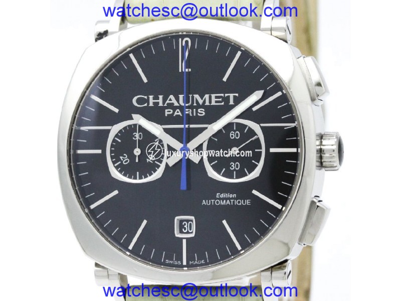 Chaumet Dandy W11290-30A Stainless Steel Automatic 40mm Mens Dress Watch Chaumet