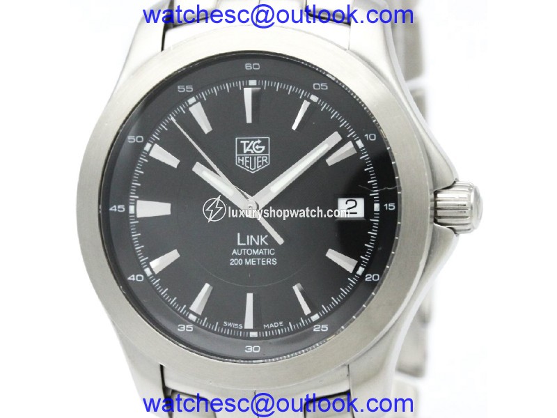 Tag Heuer Link WJF2110 Automatic Stainless Steel 38mm Mens Sports Watch Tag Heuer