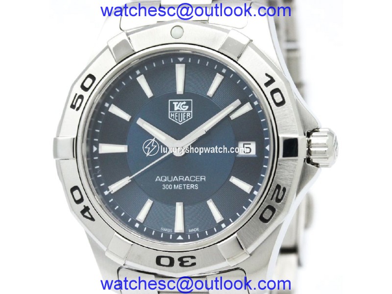 Tag Heuer Aquaracer WAP1112 Quartz Stainless Steel 39mm Mens Sports Watch Tag Heuer