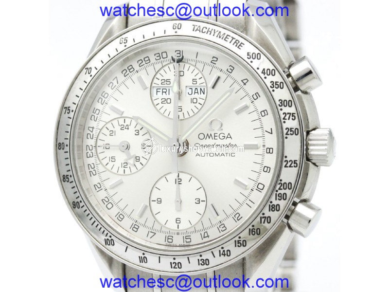 Omega Speedmaster Triple Date 3523.30 Stainless Steel Automatic 39mm Mens Watch Omega