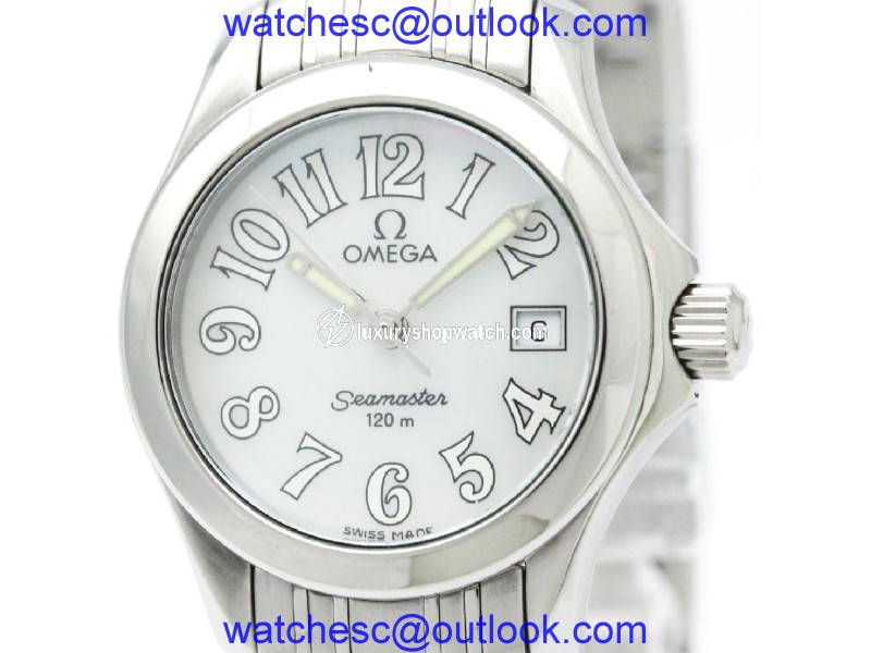 Omega Seamaster 2581.70 Stainless Steel Quartz 26mm Womens Watch Omega