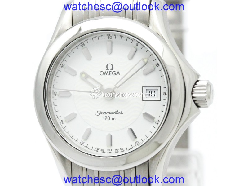 Omega Seamaster 2581.21 Stainless Steel Quartz 26mm Womens Watch Omega