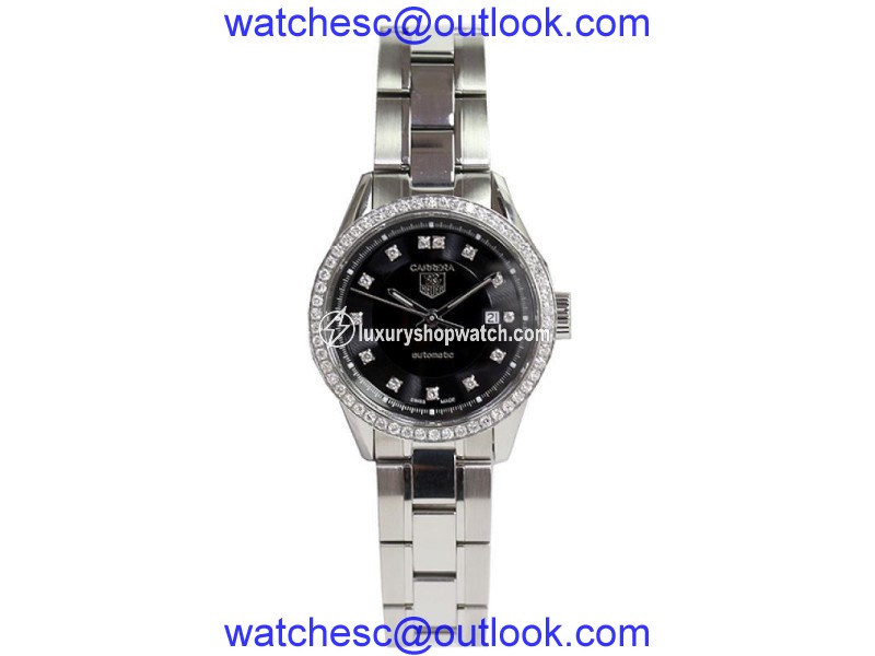 Tag Heuer Carrera WV2412 Stainless Steel Automatic Womens 28mm Watch Tag Heuer