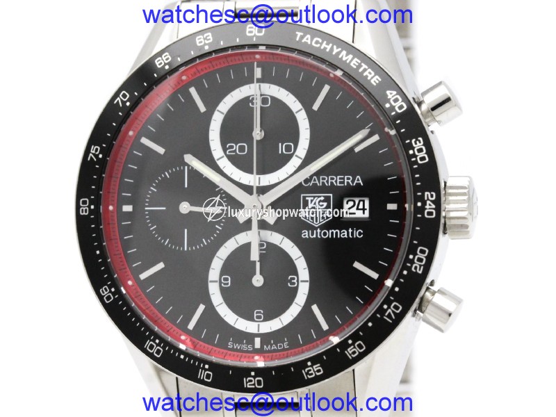Tag Heuer Carrera CV201Y Stainless Steel Automatic 41mm Mens Watch Tag Heuer