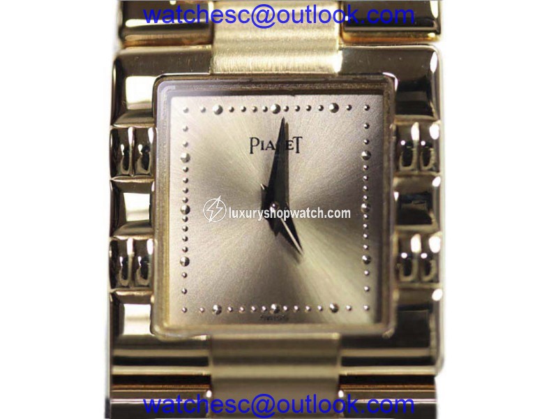 Piaget Dancer 18K Yellow Gold Quartz 17mm Womens Watch Piaget