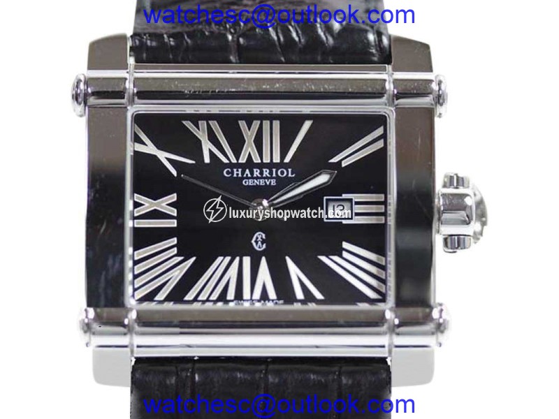 Philippe Charriol Actor CCHL Stainless Steel Quartz 33mm Mens Watch Philippe Charriol