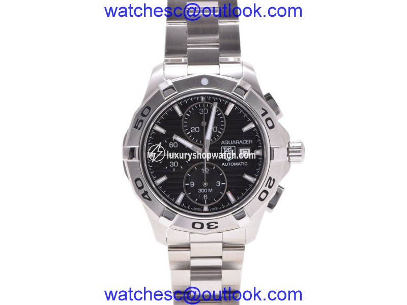 Tag Heuer Aquaracer Cap 2110 Stainless Steel 43mm Mens Watch Tag Heuer