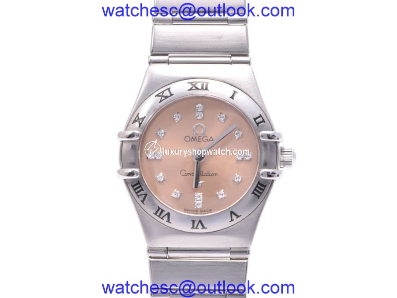 Omega Constellation 1564.66 Stainless Steel with Diamond 22mm Womens Watch Omega