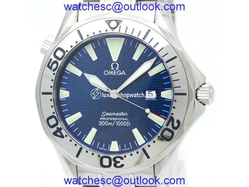 Omega Seamaster 2265.80 Stainless Steel Quartz 41mm Mens Watch Omega