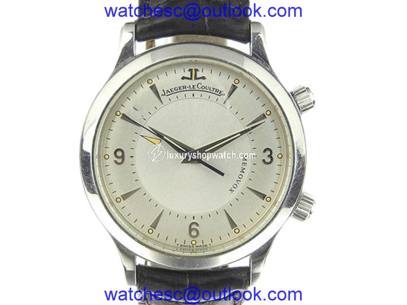 Jaeger Lecoultre 144.8.94 Stainless Steel & Leather Manual 35mm Mens Watch Jaeger Lecoultre
