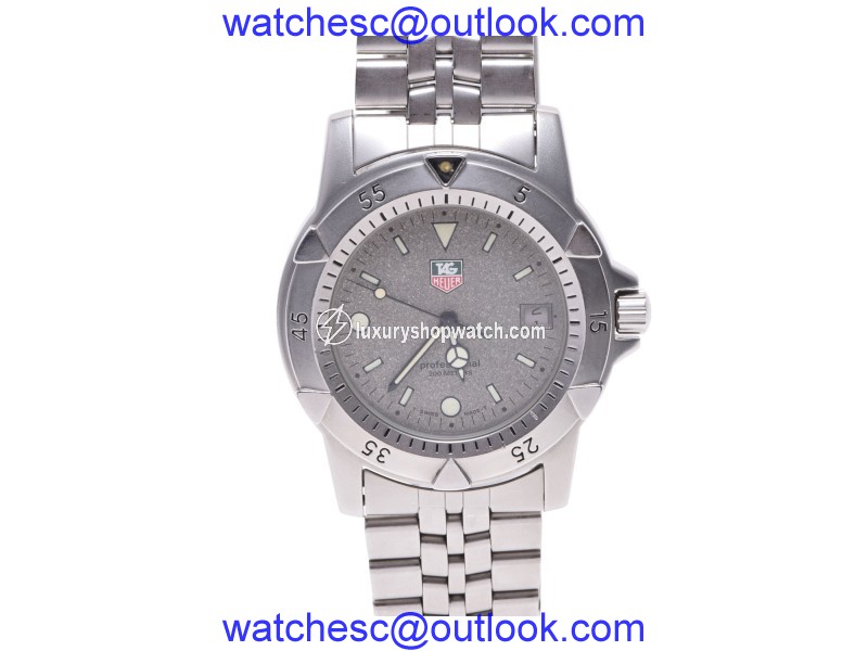 Tag Heuer 1500 959.706G Stainless Steel Granite Dial Quartz 39mm Mens Watch Tag Heuer