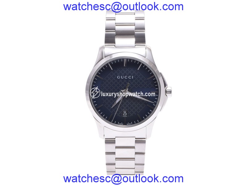 Gucci G-Timeless 126.4 Stainless Steel Quartz 38mm Mens Watch Gucci