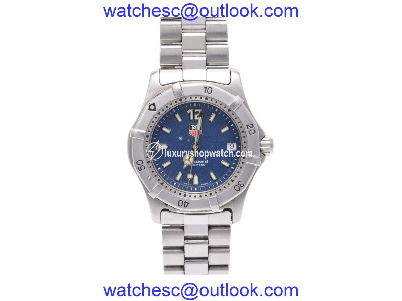Tag Heuer 2000 Series Professional WK1213 Stainless Steel Quartz 34mm Mens Watch Tag Heuer