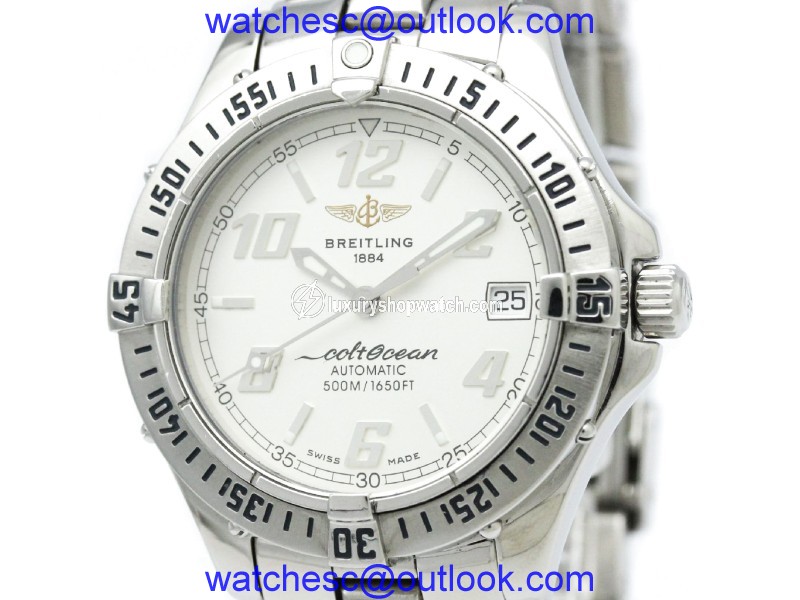 Breitling Colt A17050 Stainless Steel Automatic 38mm Mens Watch Breitling
